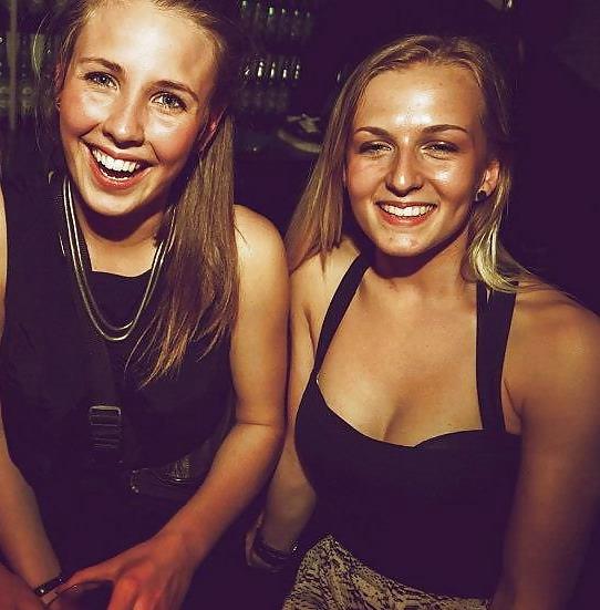 25P Danish teens-189-190-party cleavage breasts touched stomach 