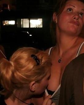 25P Danish teens & women-195-196-party cleavage breasts touched 