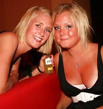 25P Danish teens & women-195-196-party cleavage breasts touched 