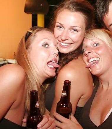 25P Danish teens & women-195-196-party cleavage breasts touched 