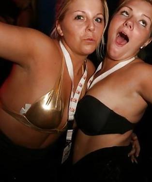 25P Danish teens & women-195-196-party cleavage breasts touched 