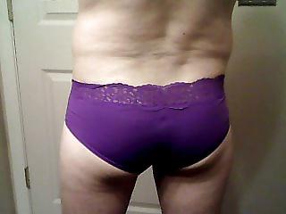 5P Satin and lace panties