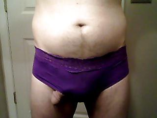 5P Satin and lace panties