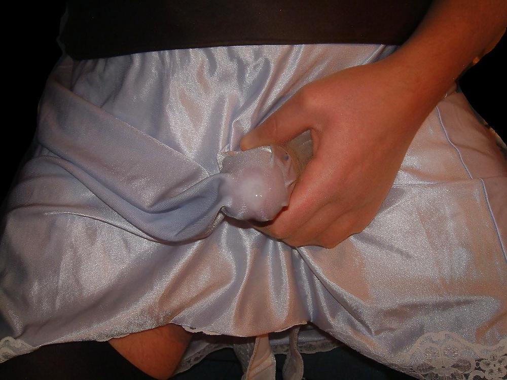 14P Petticoat slip cum for sissy pantie girls