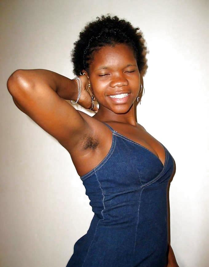 25P Black beauties showing hairy armpits - and more! (3)