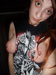 25P Busty nerdy gamer girl topless webcam