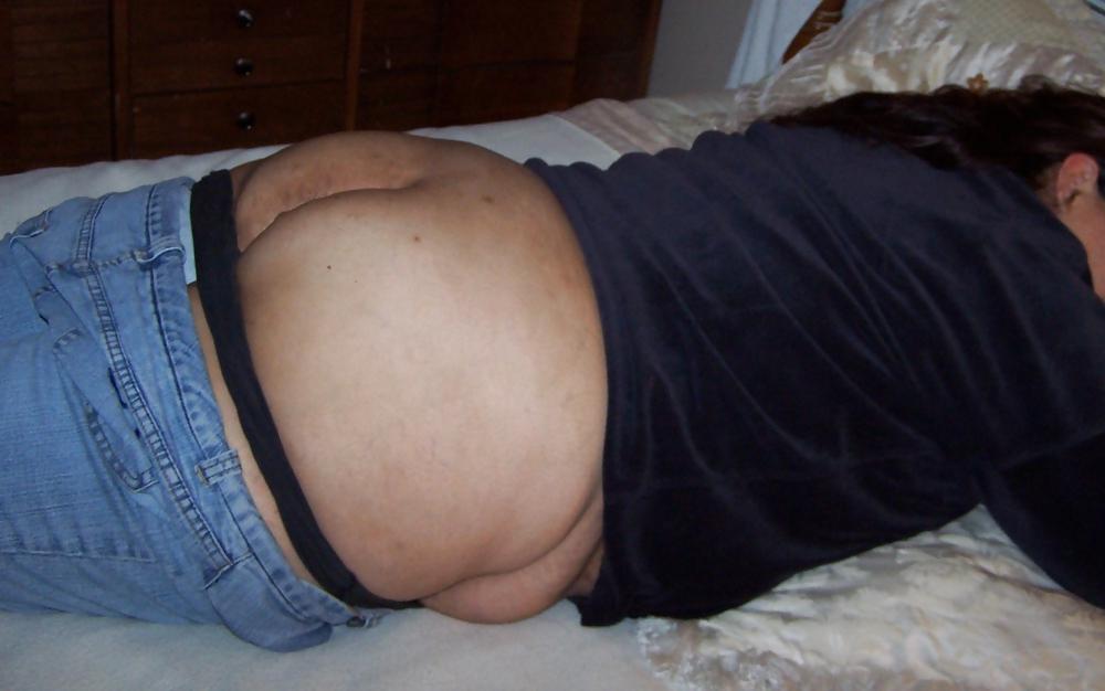 14P My BBW Latina Wife BIG ASS Gallery - ssbbw fat