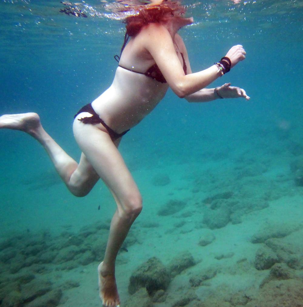 25P Underwater bikini