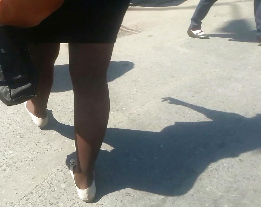 24P Spy feet and nylon romanian