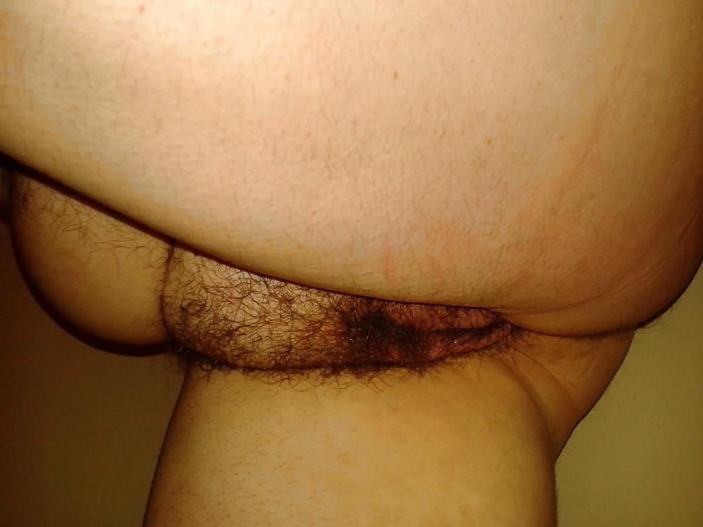 21P BBW MILF's Chubby Hairy Body & Huge Natural Busty 40F Tits 