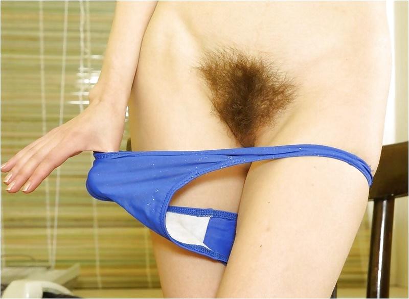 25P Panties Lowered, Pussy Hair Revealed
