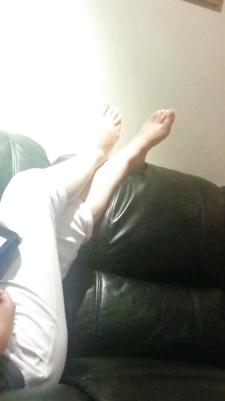 13P Candid Feet of my UK Indian wife and her relatives