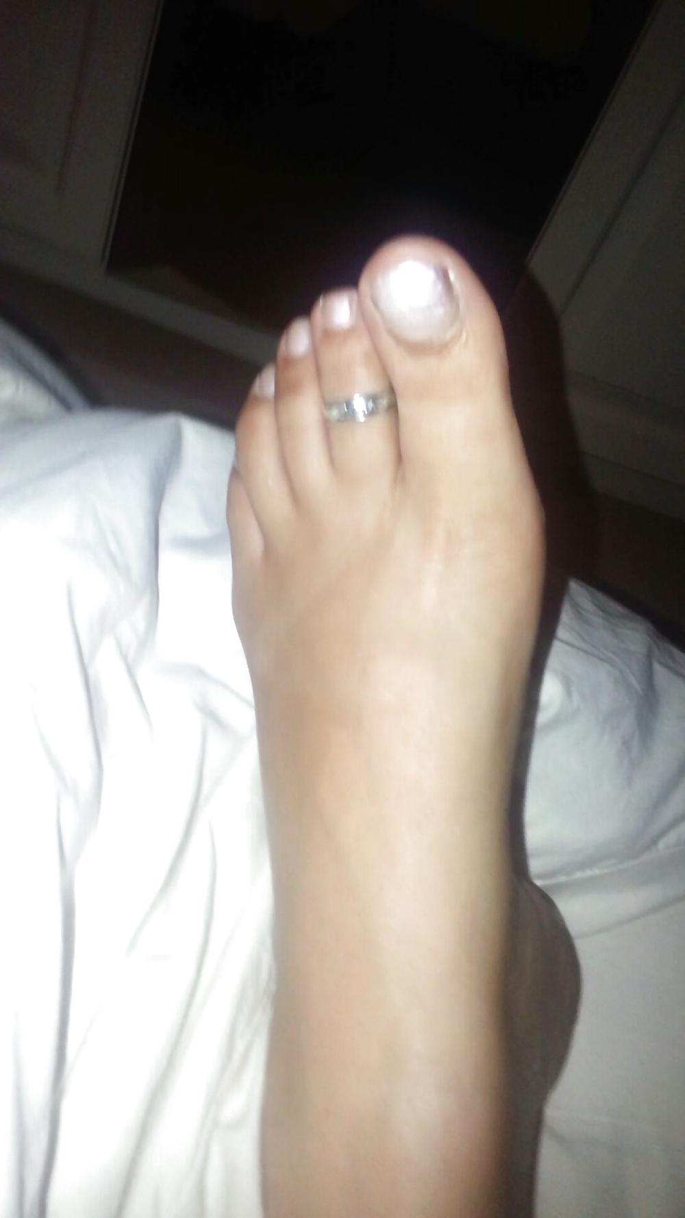 13P Candid Feet of my UK Indian wife and her relatives