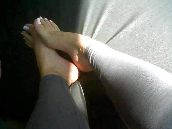 13P Candid Feet of my UK Indian wife and her relatives