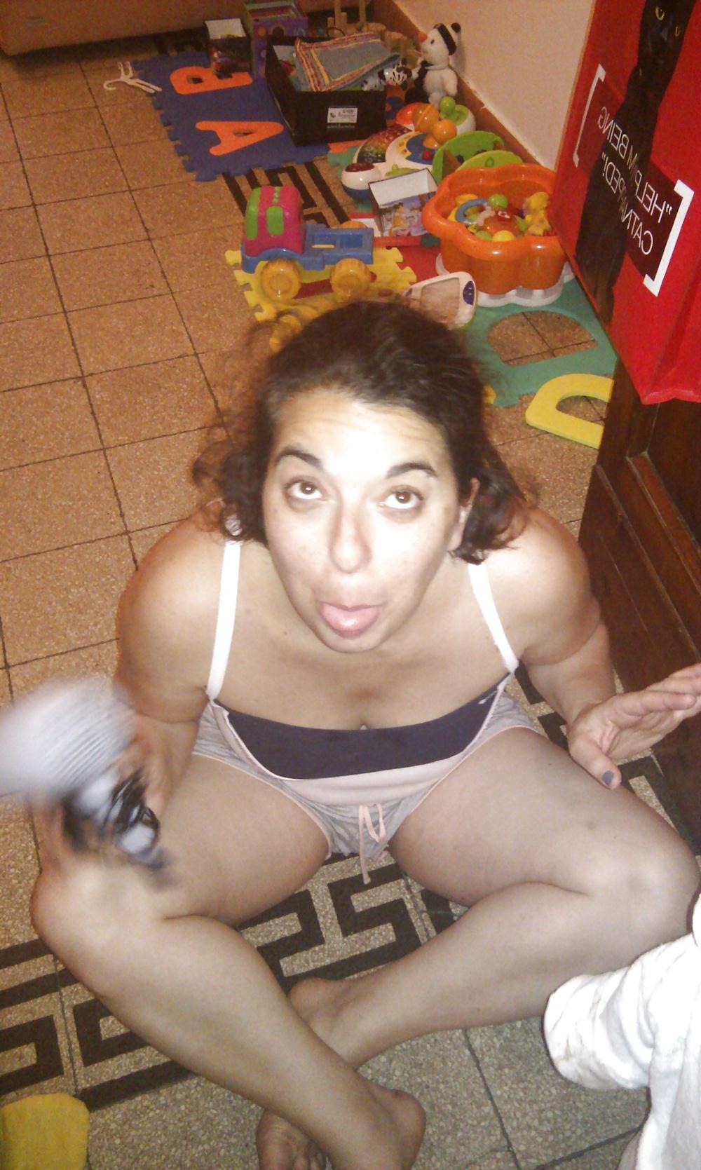 25P Gorgeous Italian wife Patty loves being exposed
