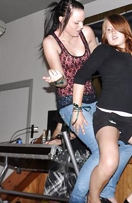 25P Danish teens-155-156-strip party upskirt panties  