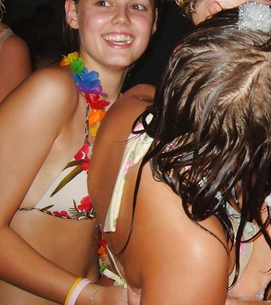 25P Danish teens-153-154-wet clothes party cleavage upskirt 