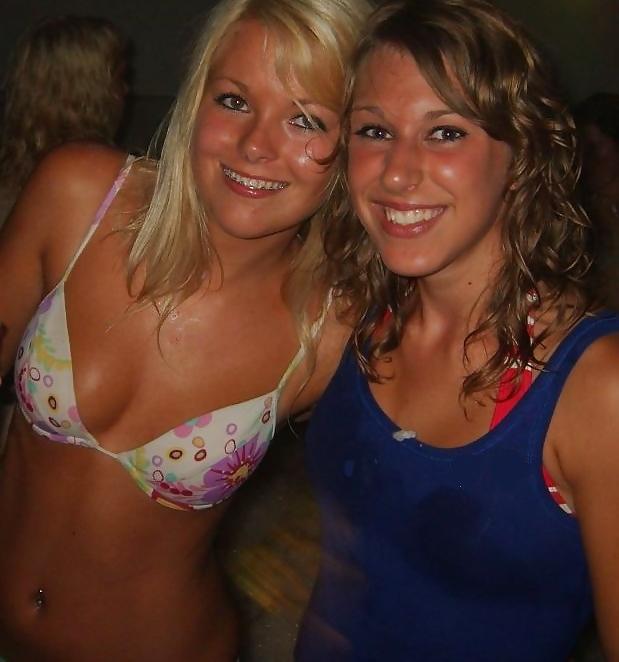 25P Danish teens-153-154-wet clothes party cleavage upskirt 