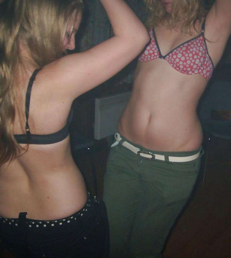 25P Danish teens-153-154-wet clothes party cleavage upskirt 