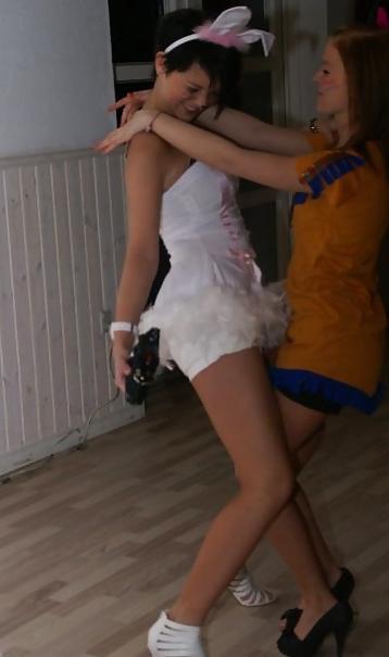 25P Danish teens-153-154-wet clothes party cleavage upskirt 