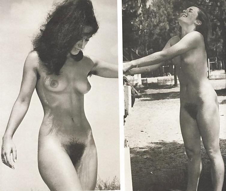 25P Zufälliger Retro-Nudisten-Spaß