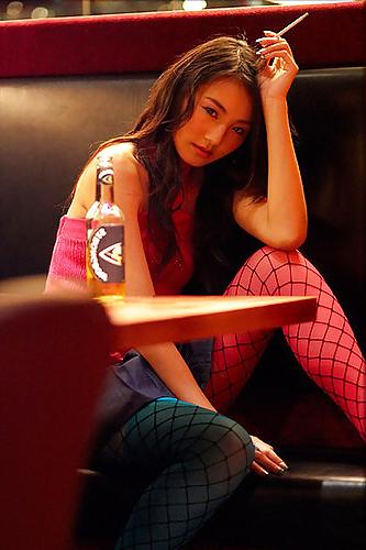 25P smoking fetish asian - rauchende asiatische schoenheiten