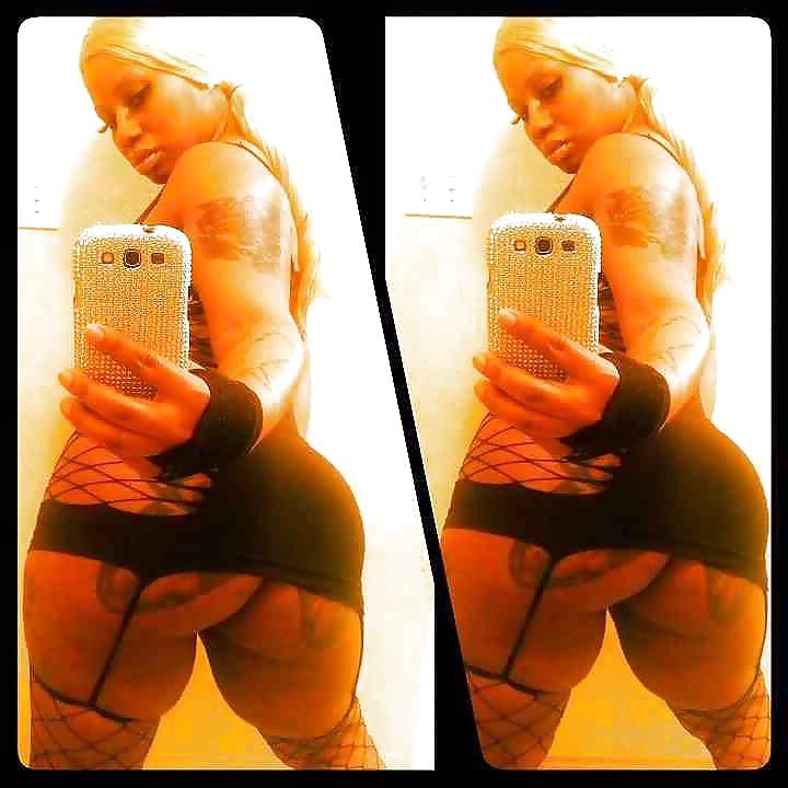 25P Thick black chocolate big booty 5