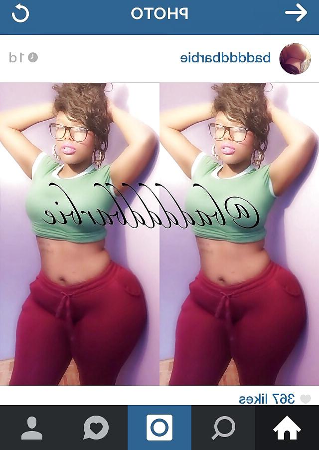 25P Thick black chocolate big booty 5