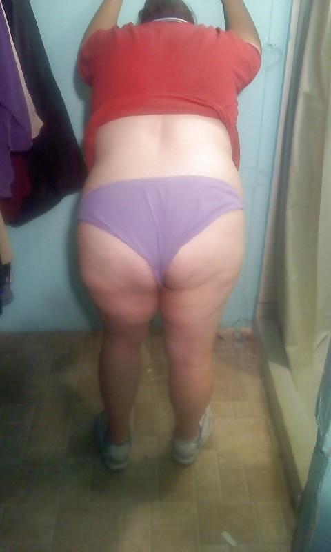 9P Bbw big white ass,doggy style