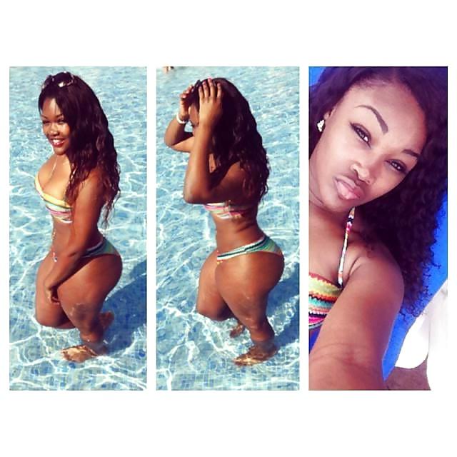 25P Thick black chocolate big booty 4