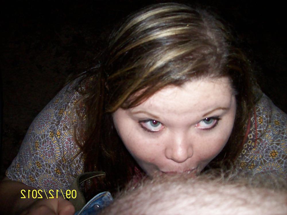 19P 19 year old big belly bbw sucks 42 year old cock