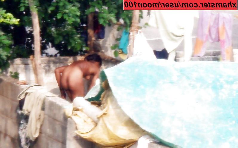 8P Indian bebe shower in oper pic by cell phone