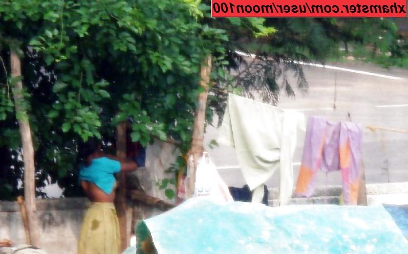 8P Indian bebe shower in oper pic by cell phone