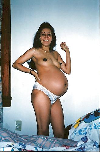 25P Black, Ebony, Latin and Asian pregnant vomen mix