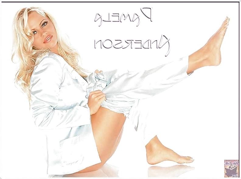 20P Pamela Anderson's feet
