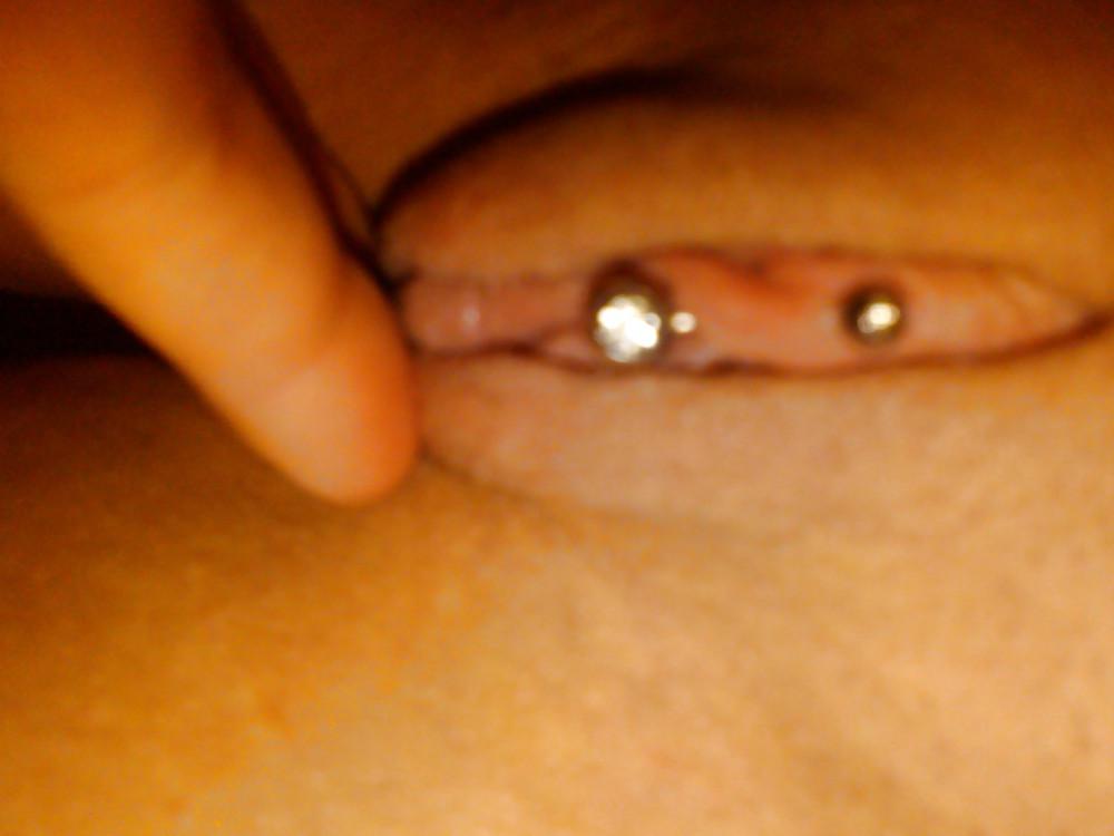 17P Cumshot and nipple rings