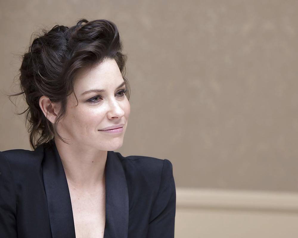 21P Evangeline Lilly   BACK IN BLACK