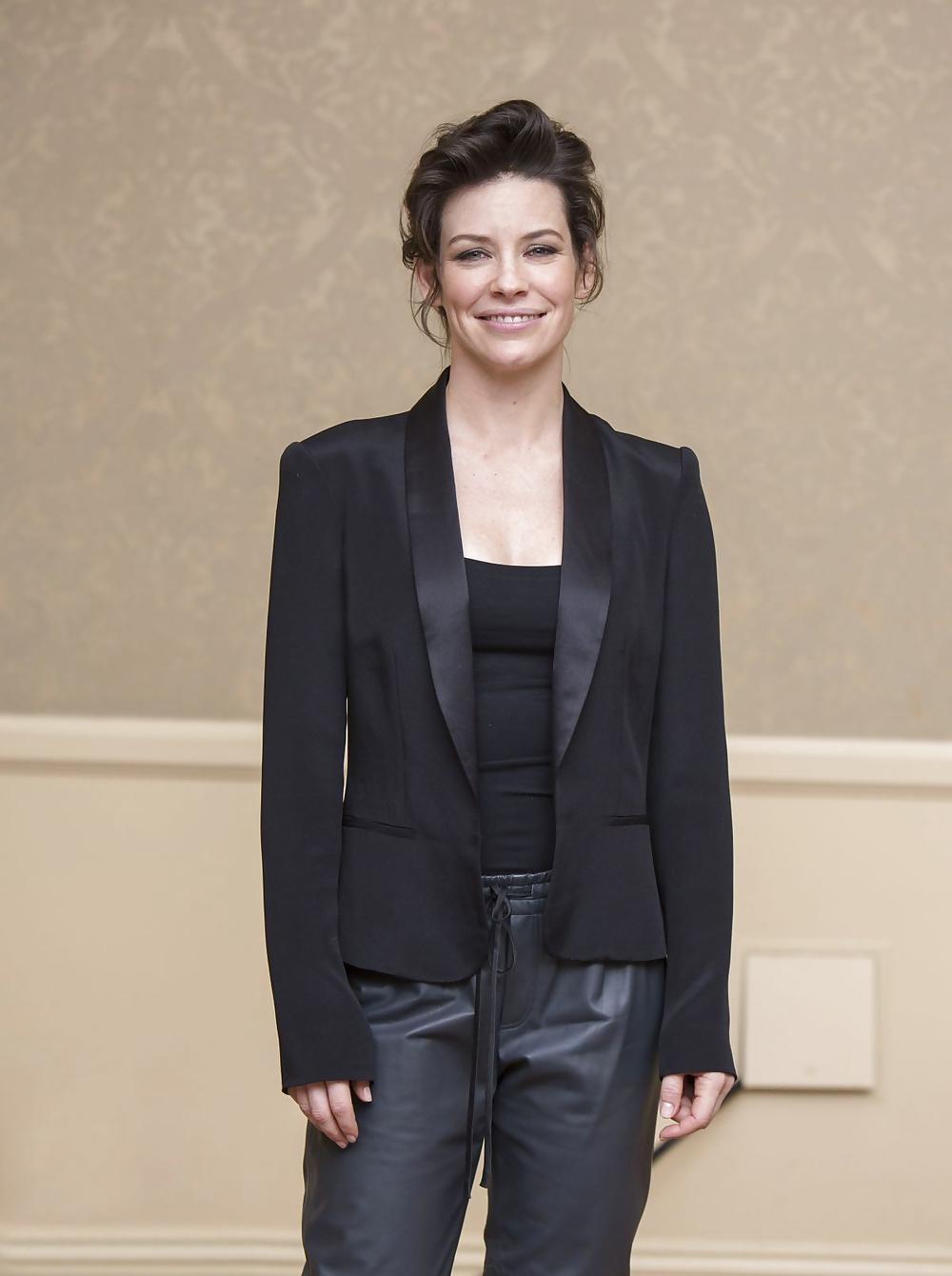 21P Evangeline Lilly   BACK IN BLACK