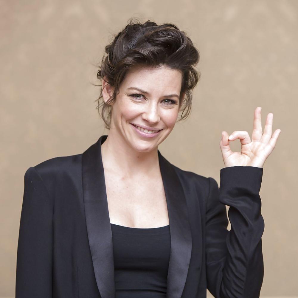 21P Evangeline Lilly   BACK IN BLACK