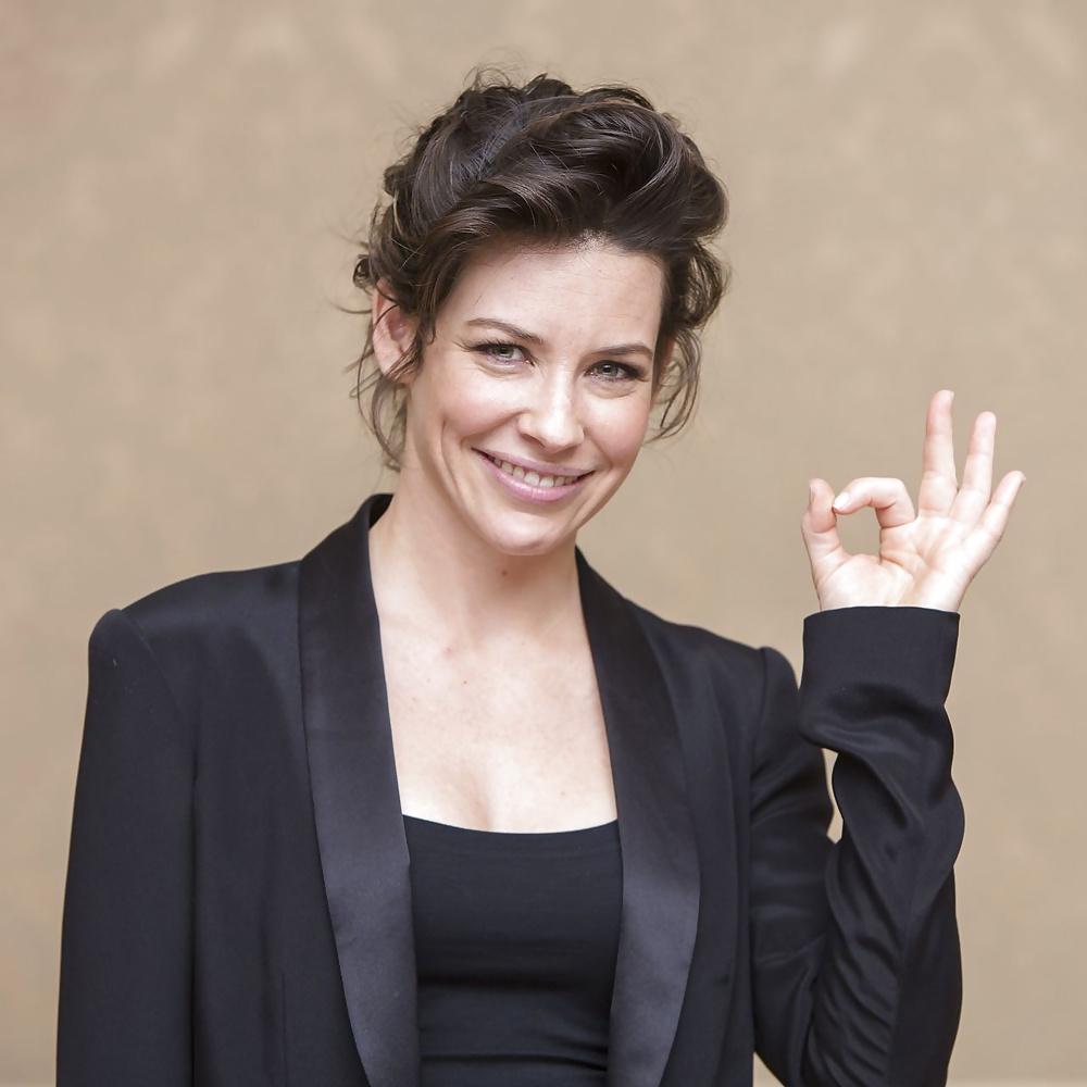 21P Evangeline Lilly   BACK IN BLACK