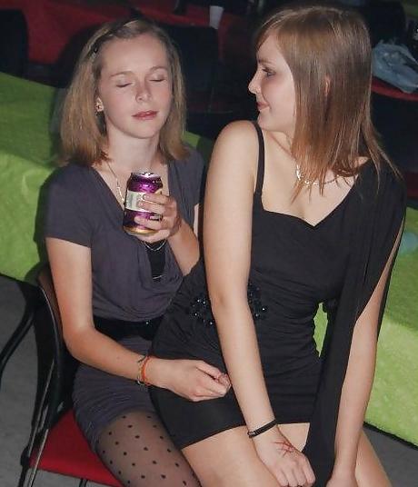 25P Danish teens-113-114-strip party upskirt cleavage 