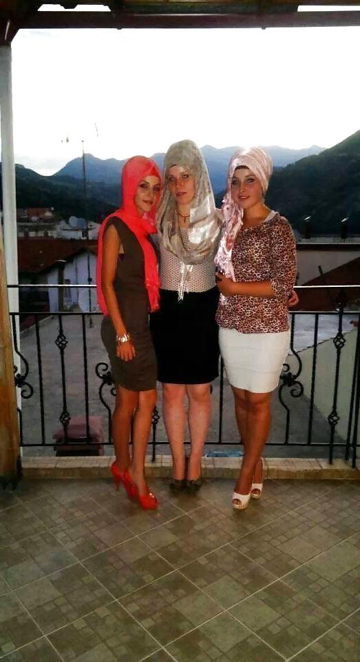 16P Mix turkish hijab girls 