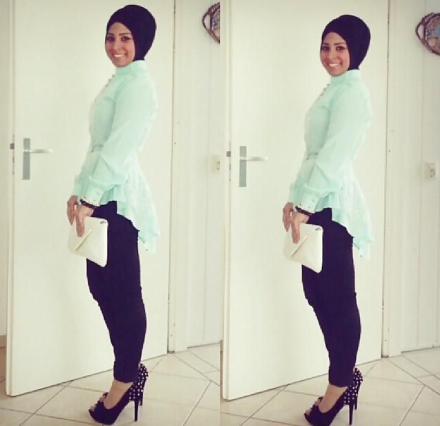 16P Mix turkish hijab girls 