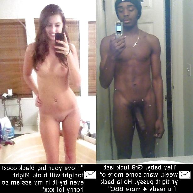5P White women picture messaging black lovers 2