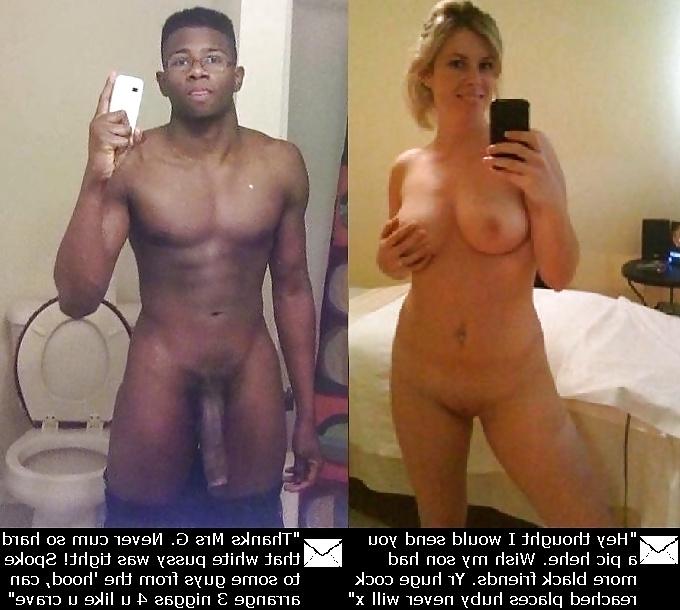 5P White women picture messaging black lovers 2
