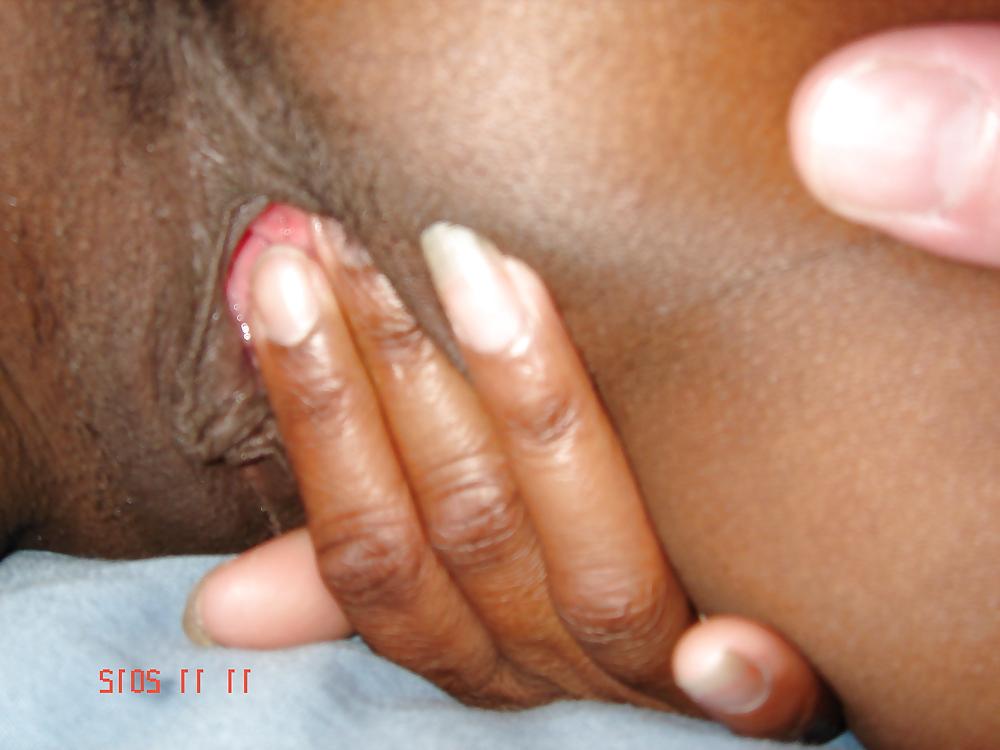 8P My missus sweet black pussy