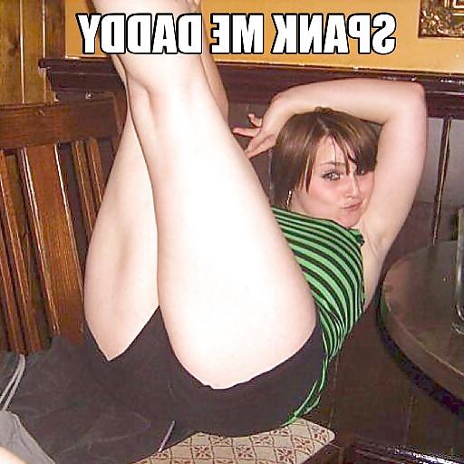 6P British fake & caption photos girls 