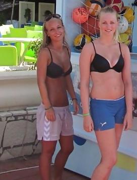 25P Danish teens-61-62-cleavage party beach swimming pool