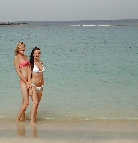 25P Danish teens-61-62-cleavage party beach swimming pool
