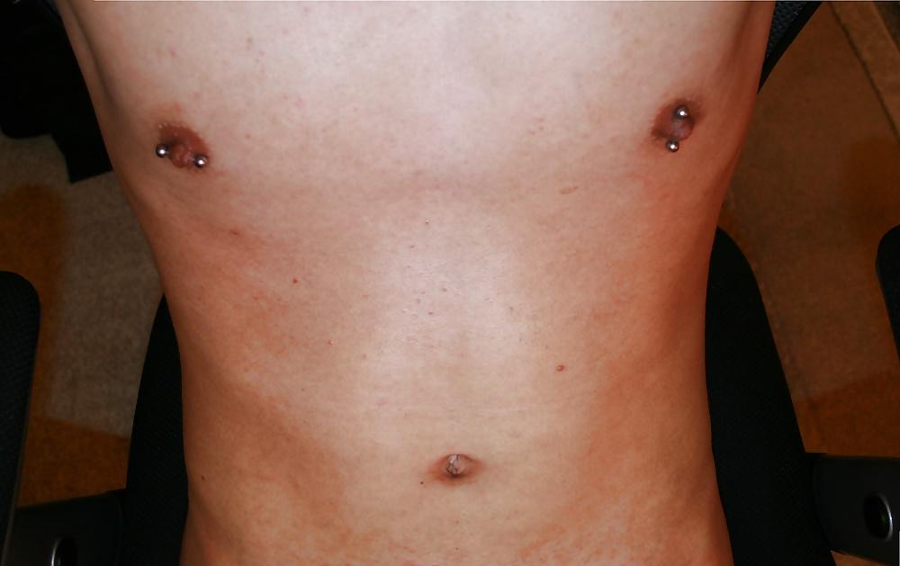10P My Pierced Cook & Nipple